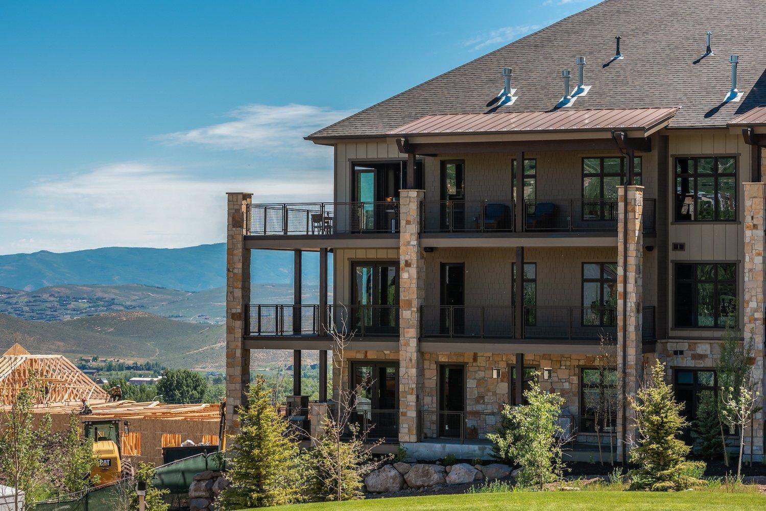 Blackstone Luxury 2Br, Walk To Skiing At Cabriolet, Mountain View, Shared Pool And Hot Tub, Gym 帕克城 外观 照片