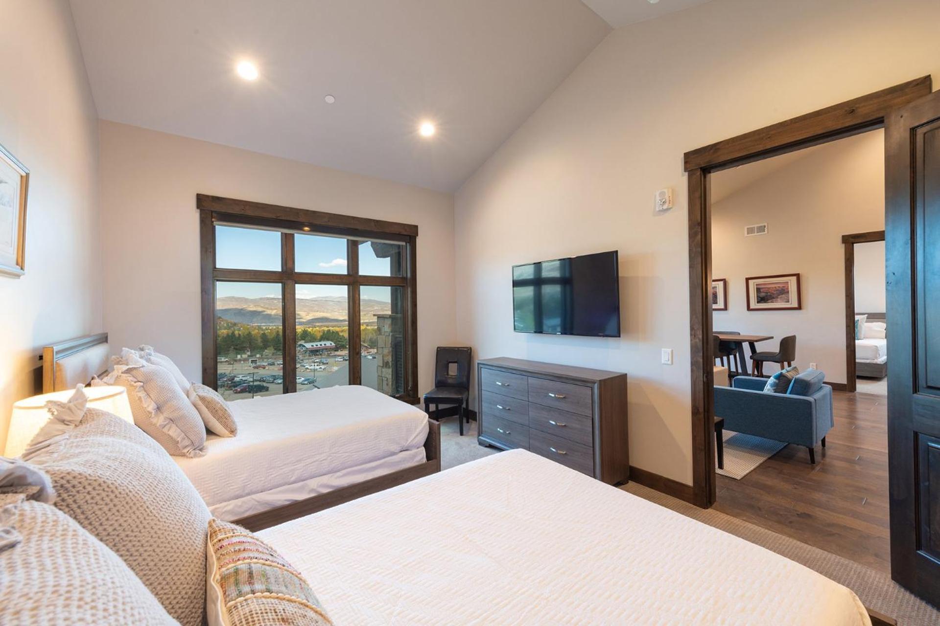Blackstone Luxury 2Br, Walk To Skiing At Cabriolet, Mountain View, Shared Pool And Hot Tub, Gym 帕克城 外观 照片